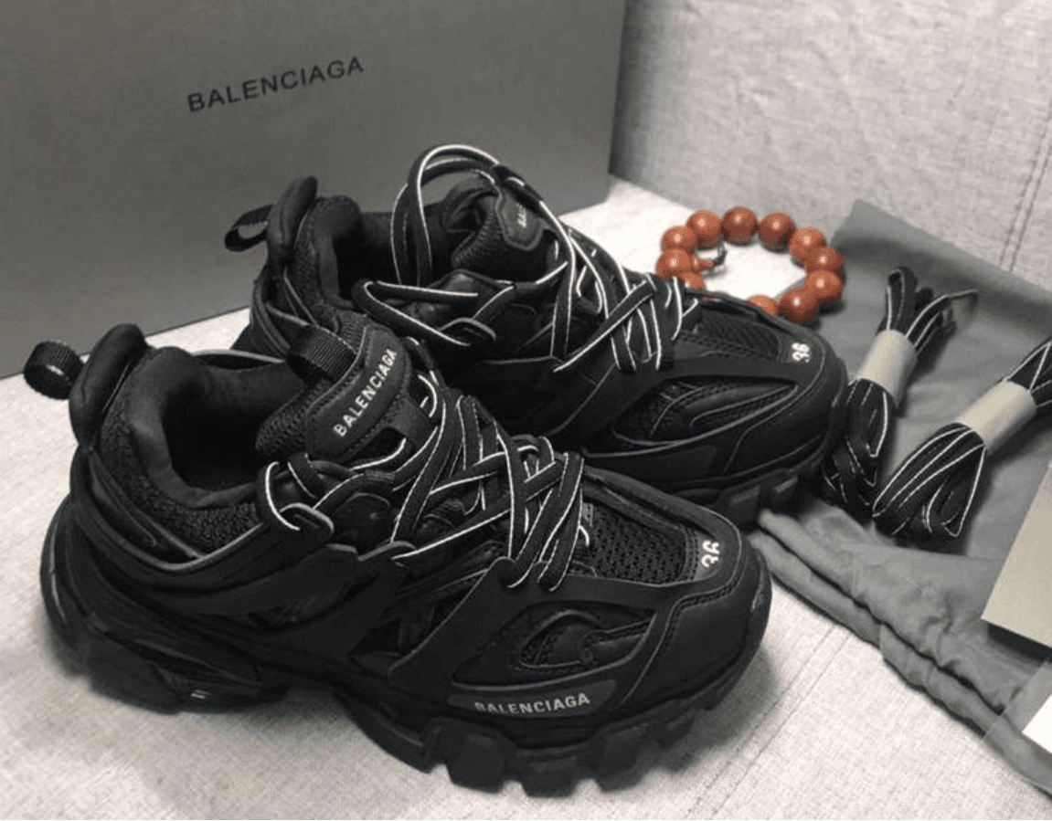 Balenciaga Track "Triple Black"